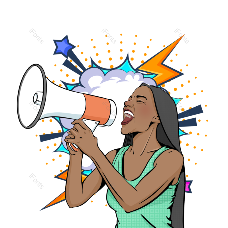 元素图片,插画元素,女人PNG,人物免抠素材